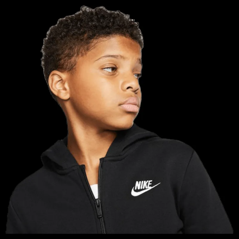 Outlet Nike Sportswear Big Kids' (Boys') Tracksuit BLACK/BLACK/BLACK/WHITE Svart