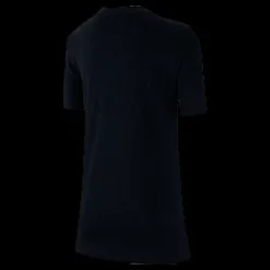 Sale Nike Sportswear Big Kids' Cotton T-Shirt BLACK/LT SMOKE GREY Svart