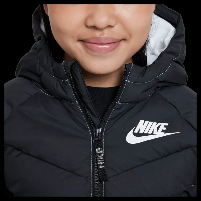 Discount Nike Sportswear Big Kids' (girls') Black/white/white Svart