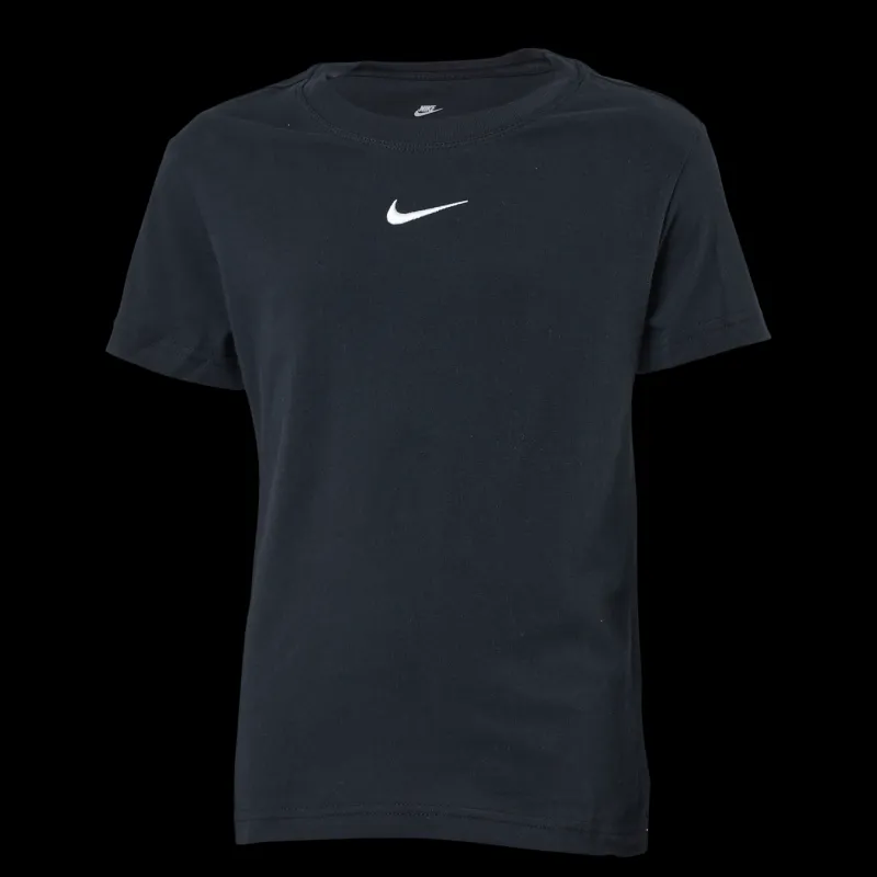 Clearance Nike Sportswear Big Kids' (Girls') T-Shirt BLACK/WHITE Svart och Vit
