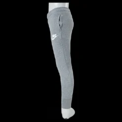Best Nike Sportswear Club Big Kids' (Girls') French Terry Pants CARBON HEATHER/WHITE Grå