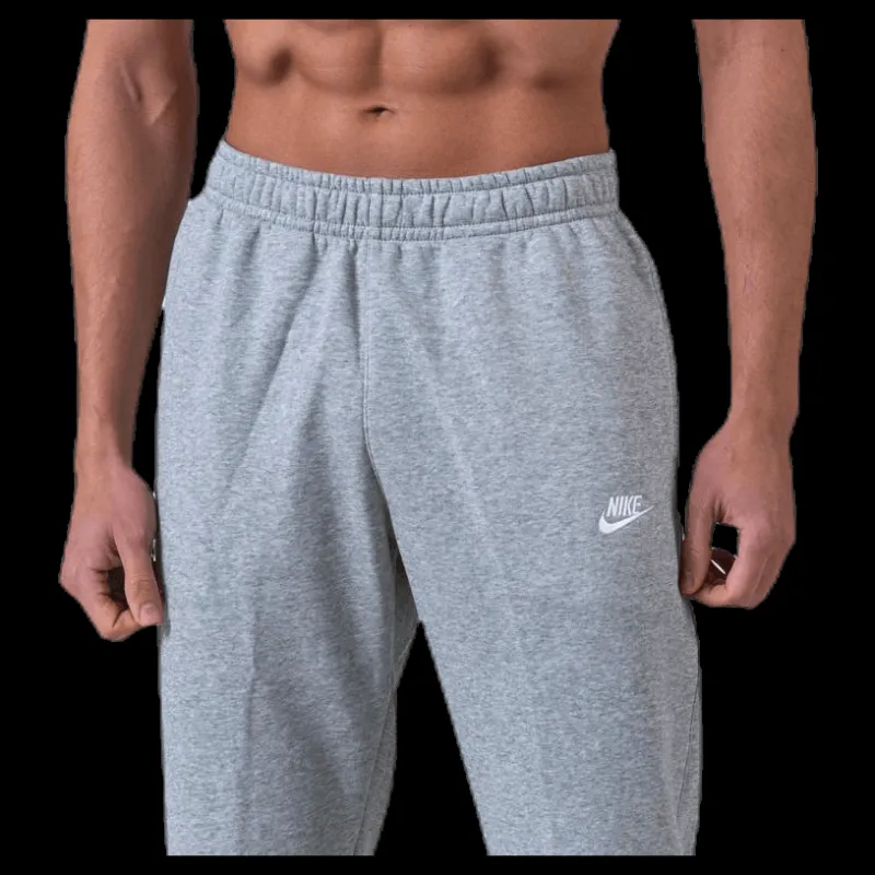 Best Nike Sportswear Club Fleece Joggers DK GREY HEATHER/MATTE SILVER/WHITE Grå
