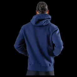 Nike Sportswear Club Fleece Men's Full-Zip Hoodie MIDNIGHT NAVY/MIDNIGHT NAVY/WHITE Blå Online