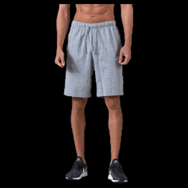 Nike Sportswear Club Men’s Shorts DK GREY HEATHER/WHITE Grå