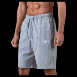 Nike Sportswear Club Men’s Shorts DK GREY HEATHER/WHITE Grå