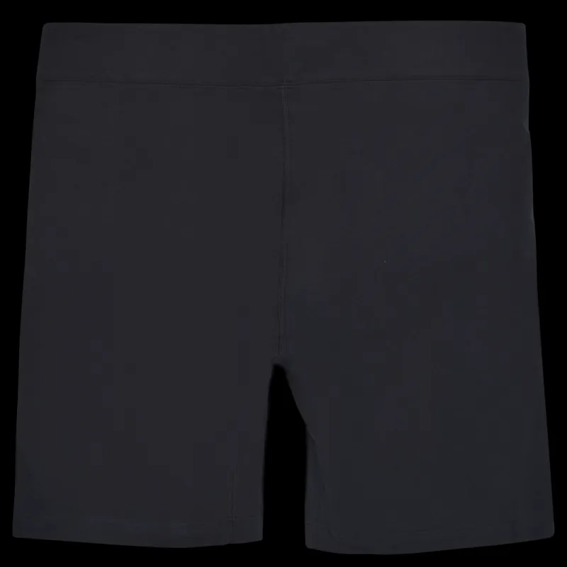 Nike Sportswear Essential Women's Mid-Rise Bike Shorts (Plus Size) BLACK/WHITE Svart New