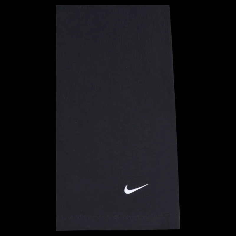 Nike Sportswear Essential Women's Mid-Rise Bike Shorts (Plus Size) BLACK/WHITE Svart New