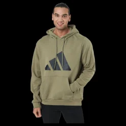 Best adidas Sportswear Future Icons Three Bar Hoodie Orbit Green Grön