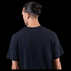 New Nike Sportswear Men's T-Shirt BLACK/WHITE Svart
