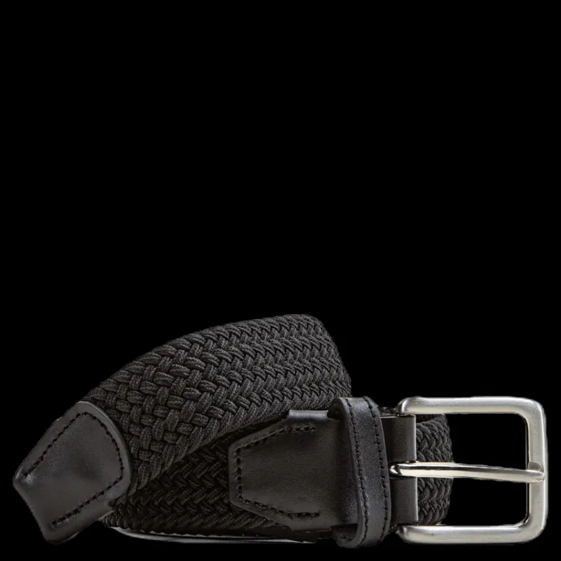 Jack & Jones Spring Woven Belt Gift Box Black Svart Online