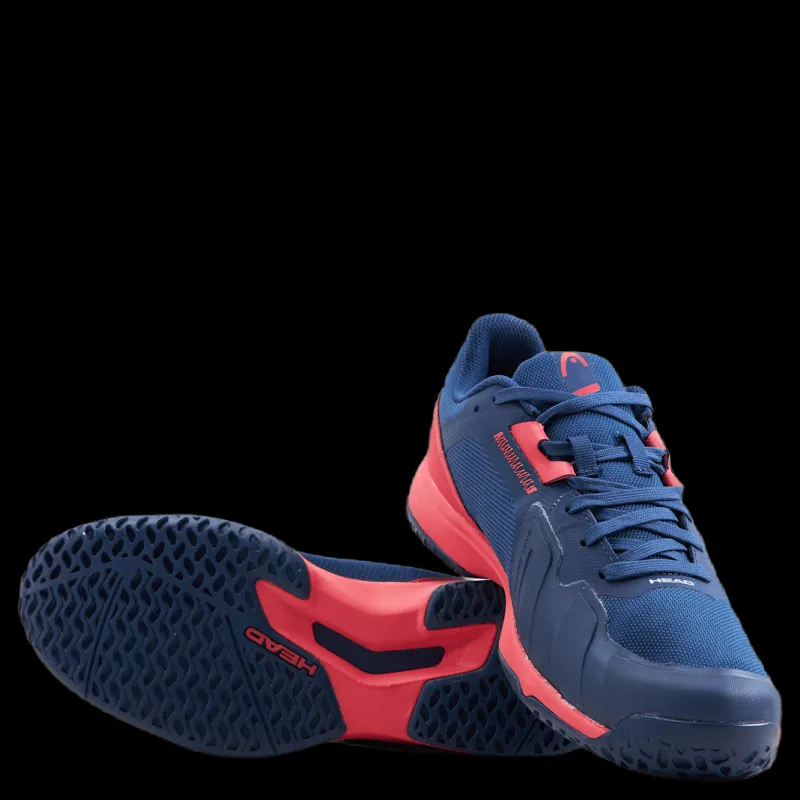 Head Sprint Team 3.5 Women Dark Blue/pink Blå och Rosa