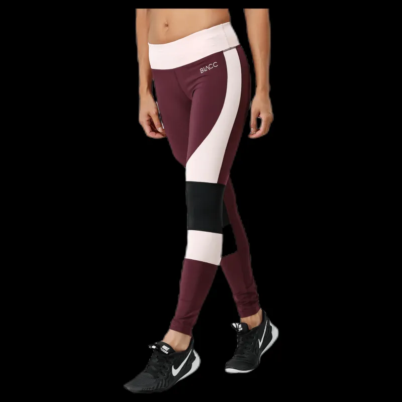 BLACC Sprint Tights Pink/White/Black Rosa, Vit och Svart