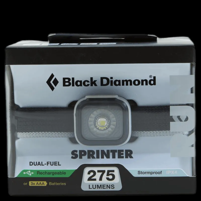 Outlet Black Diamond Sprinter 275 Headlamp Grey Grå