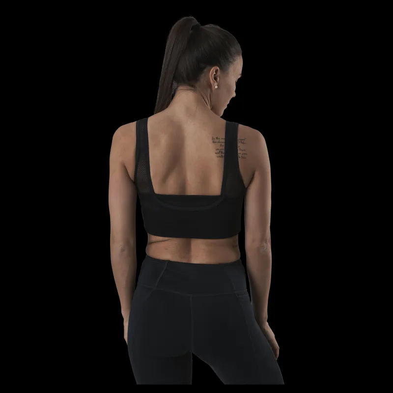 Reebok Sr Lounge Bra Black Svart New