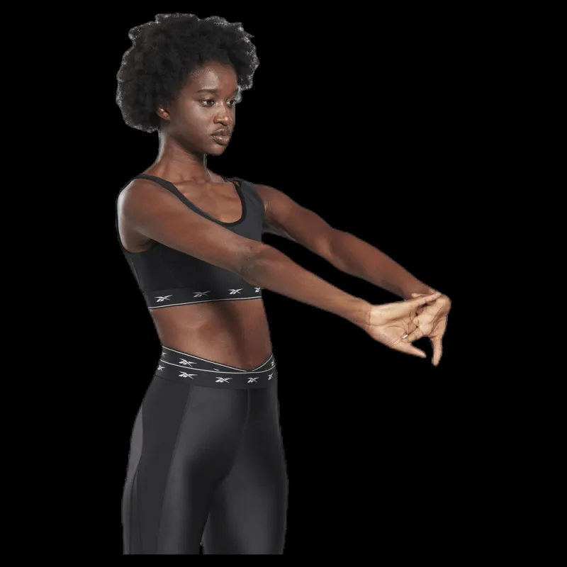 Reebok SR Strappy Lounge Bra Black Svart Hot