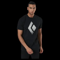 Black Diamond SS Chalked Up Tee Black Svart