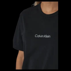 Calvin Klein S/s Crew Neck Black Svart Outlet