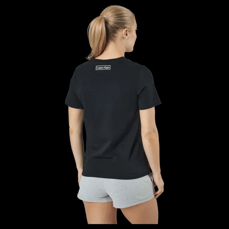 Calvin Klein S/s Crew Neck Black Svart