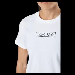 Best Calvin Klein S/s Crew Neck White Vit