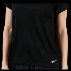 Nike SS Run Top Black Svart Discount