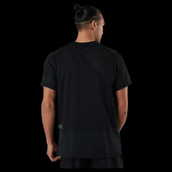 Nike SS Top Green/Black Svart Discount