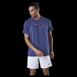 Nike SS Top Purple/Blue Blå Outlet