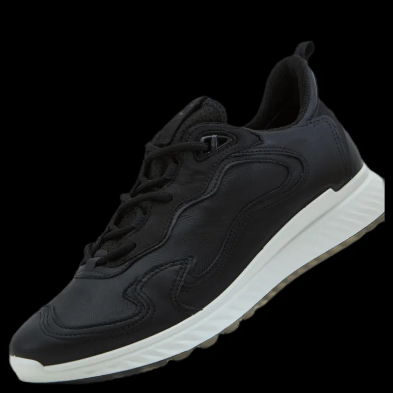Online ECCO ST.1 Laced Shoes Black Svart