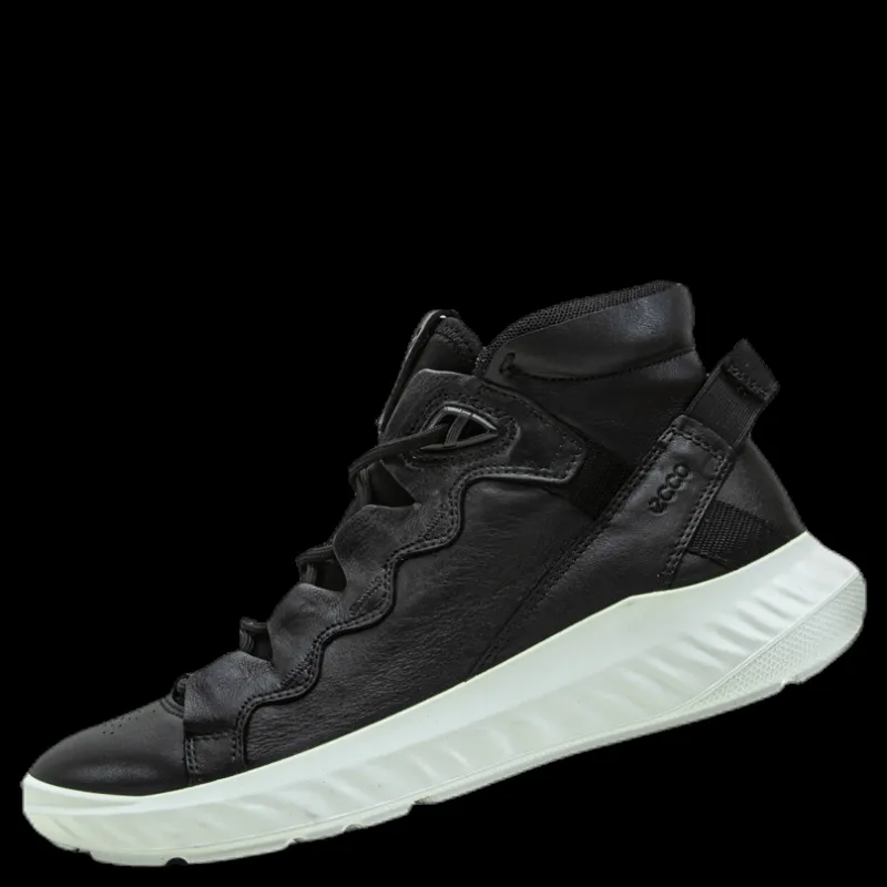 New ECCO ST.1 Lite Ankle Boot Black Svart