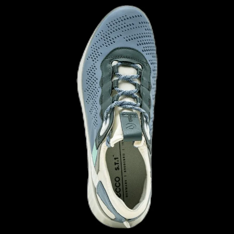 Discount ECCO St.1 Lite Sneaker Patterned/Blue Mönstrad och Blå