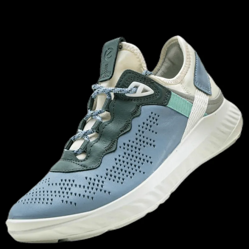 Discount ECCO St.1 Lite Sneaker Patterned/Blue Mönstrad och Blå