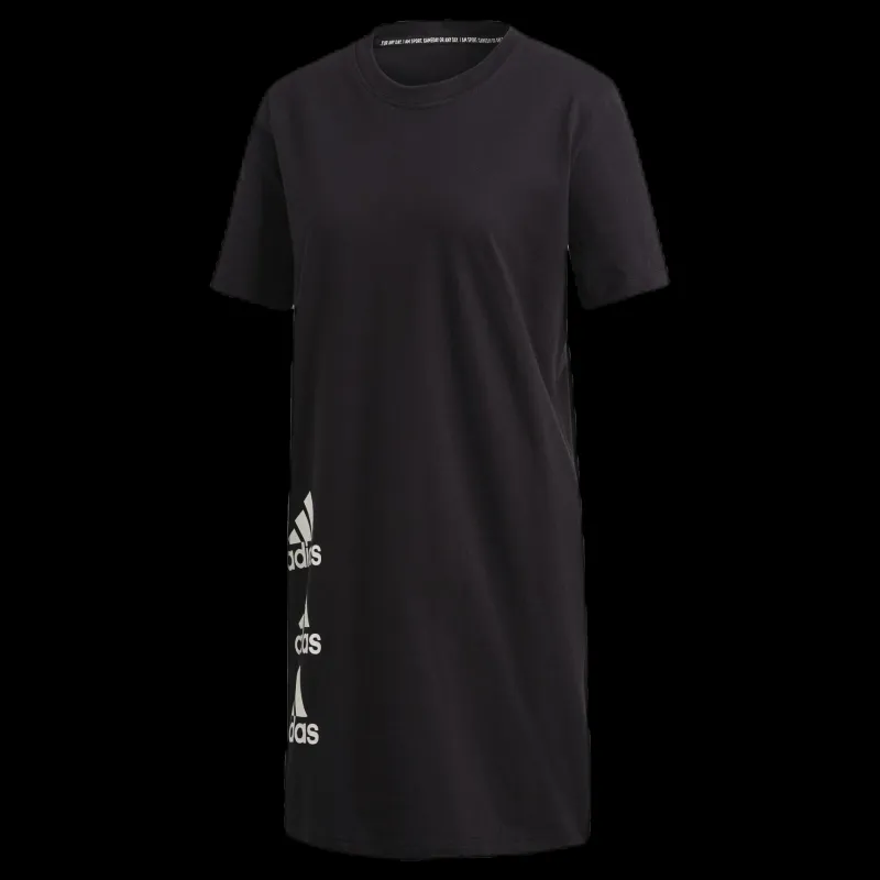 Online adidas Stack T Dress White/Black Svart