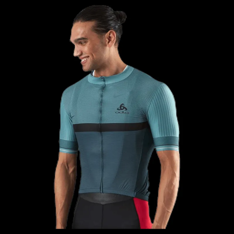 Outlet Odlo Stand-up collar Zeroweight Patterned Mönstrad