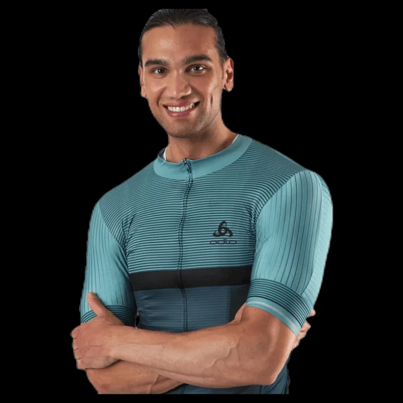 Outlet Odlo Stand-up collar Zeroweight Patterned Mönstrad