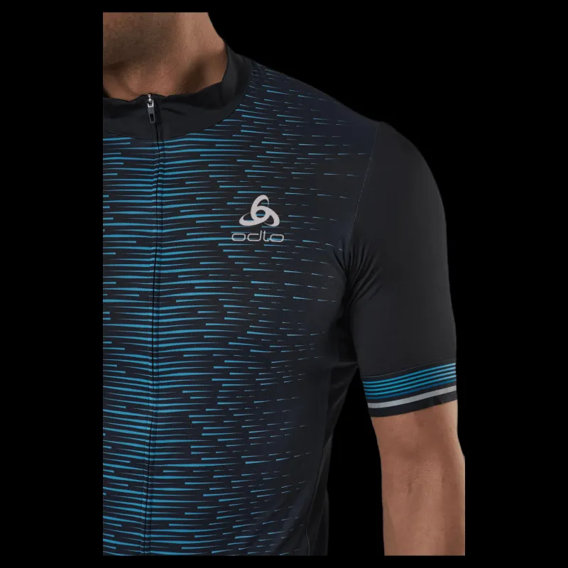 Outlet Odlo Stand-Up Collar Zeroweight Ceramicool Black Svart