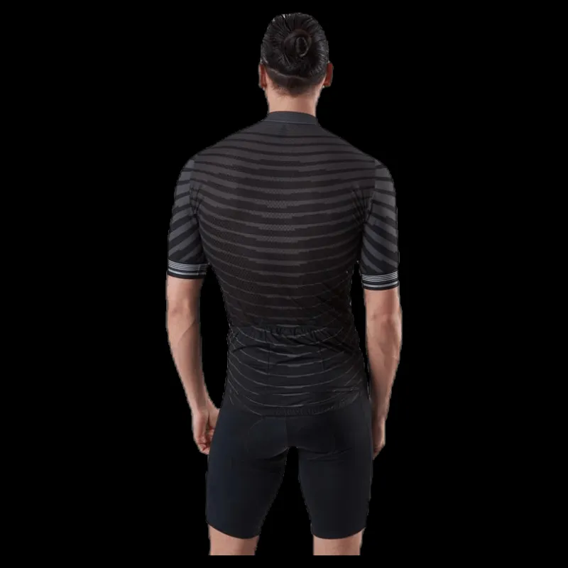 Odlo Stand-Up Collar Zeroweight Ceramicool Black/Grey Svart och Grå