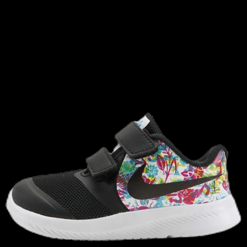 Sale Nike Star Runner 2 Fable TD Black/Red Flerfärgad