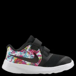 Sale Nike Star Runner 2 Fable TD Black/Red Flerfärgad