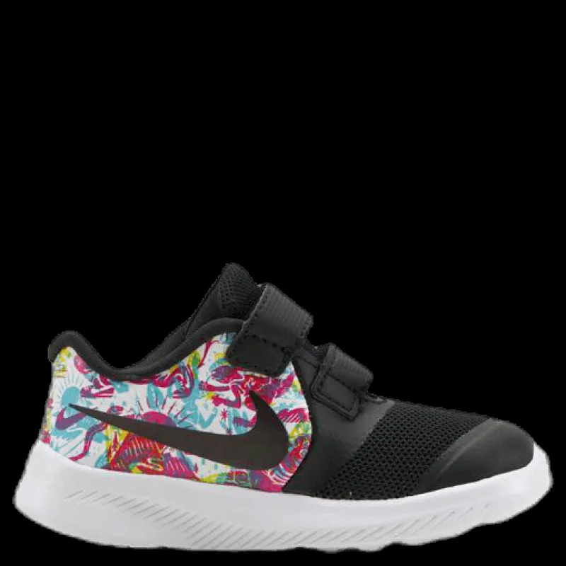 Sale Nike Star Runner 2 Fable TD Black/Red Flerfärgad
