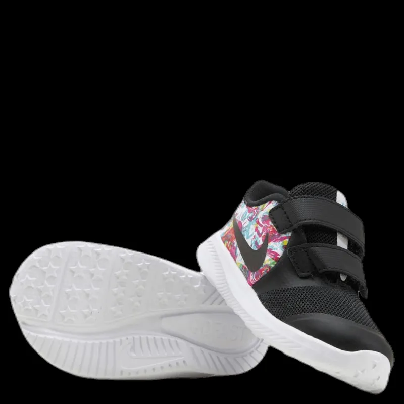 Sale Nike Star Runner 2 Fable TD Black/Red Flerfärgad