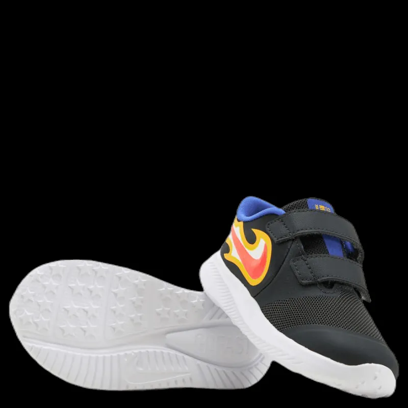 Nike Star Runner 2 Fire TD Black/Red Flerfärgad Clearance
