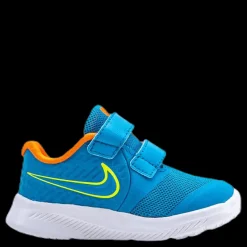 Discount Nike Star Runner 2 TD Blue/Yellow Blå