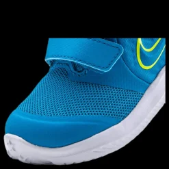 Discount Nike Star Runner 2 TD Blue/Yellow Blå