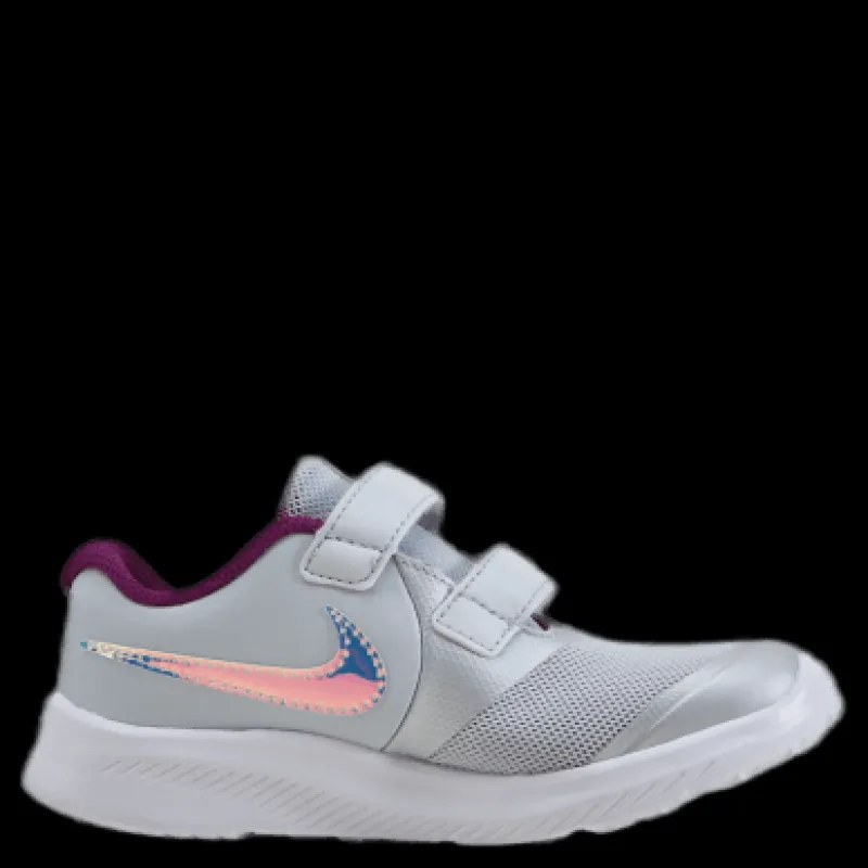 Nike Star Runner 2 TD Kids Grey Vit Outlet