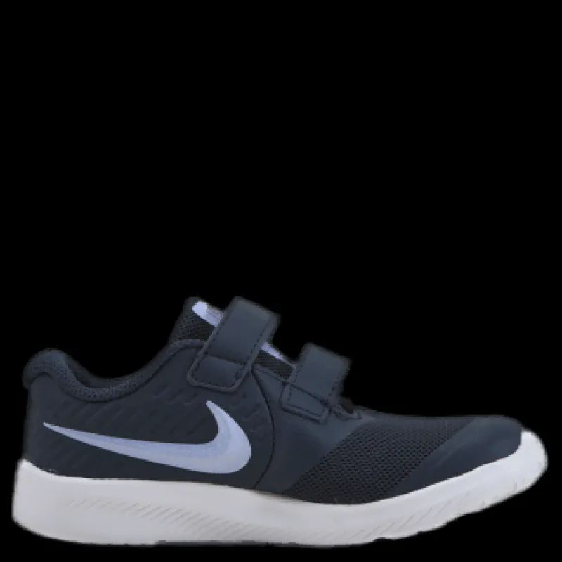 Best Nike Star Runner 2 Tdv Thunder Blue/purple Pulse-fire Blå