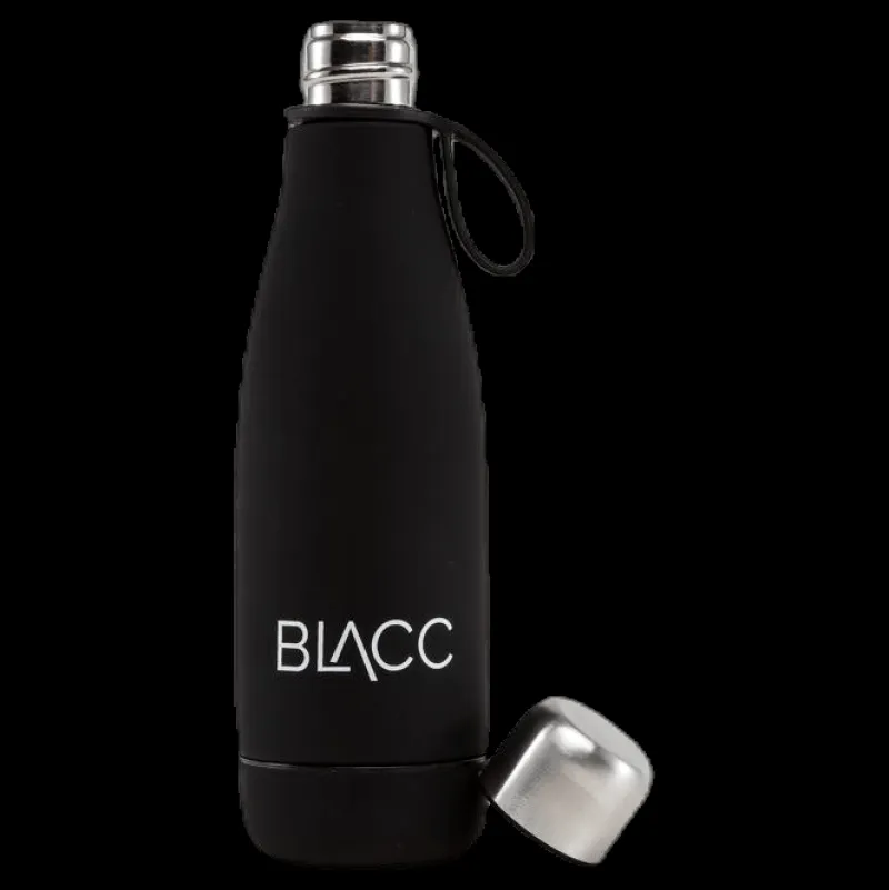 BLACC Steel Bottle 450ML Black Svart