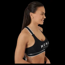 Mons Royale Stella X-Back Bra Black Svart Sale