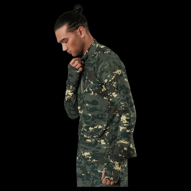 Outlet Björn Borg Sthlm Midlayer Half Zip Green Grön
