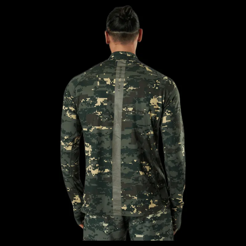 Outlet Björn Borg Sthlm Midlayer Half Zip Green Grön
