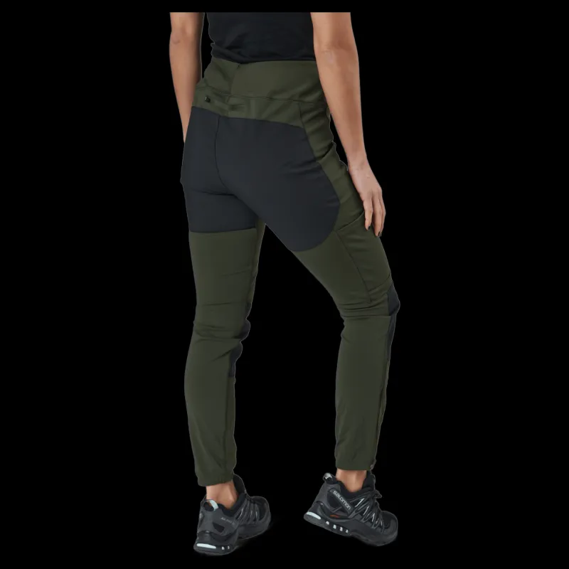 Discount Tuxer Stina Tights Dark Olive Svart