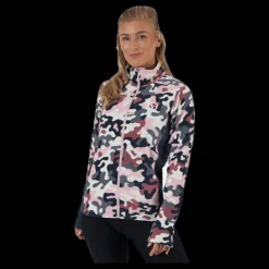 Kari Traa Stjerne Fleece Pink/Patterned Rosa och Mönstrad